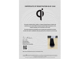 注冊(cè)證明書QI-ID 13342