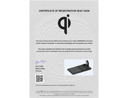 注冊(cè)證明書QI- ID 10236